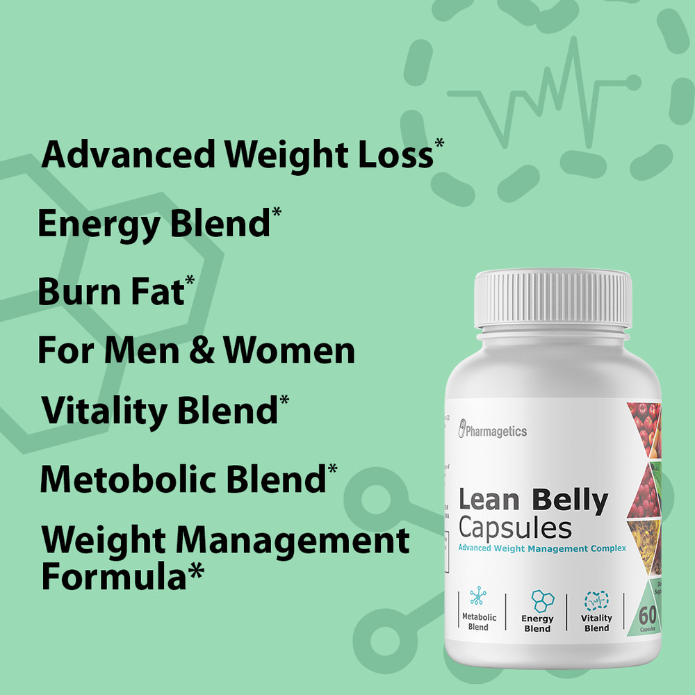 Lean Belly Capsules Advanced Complex - 4 Bottles 240 Capsules