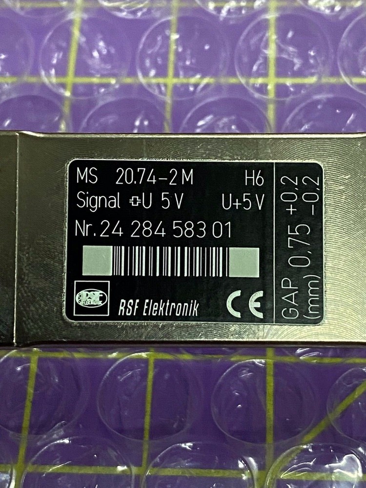 RSF Elektronik MS 20.74-2M LINEAR ENCODER HEAD & MS 2x,x4 MA ML 170mm scale