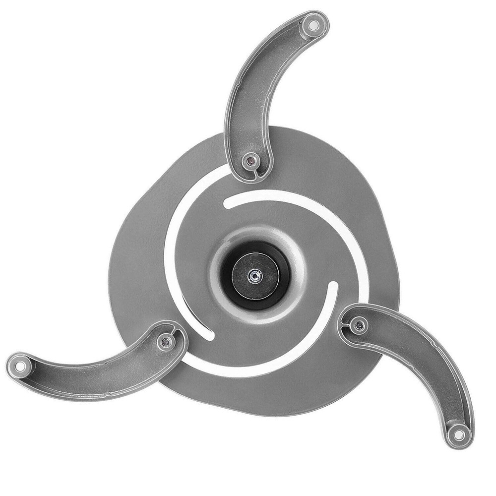 Adjustable Ceiling Projector Mount, 360 Degree Swivel Rotatable Bracket - Silver