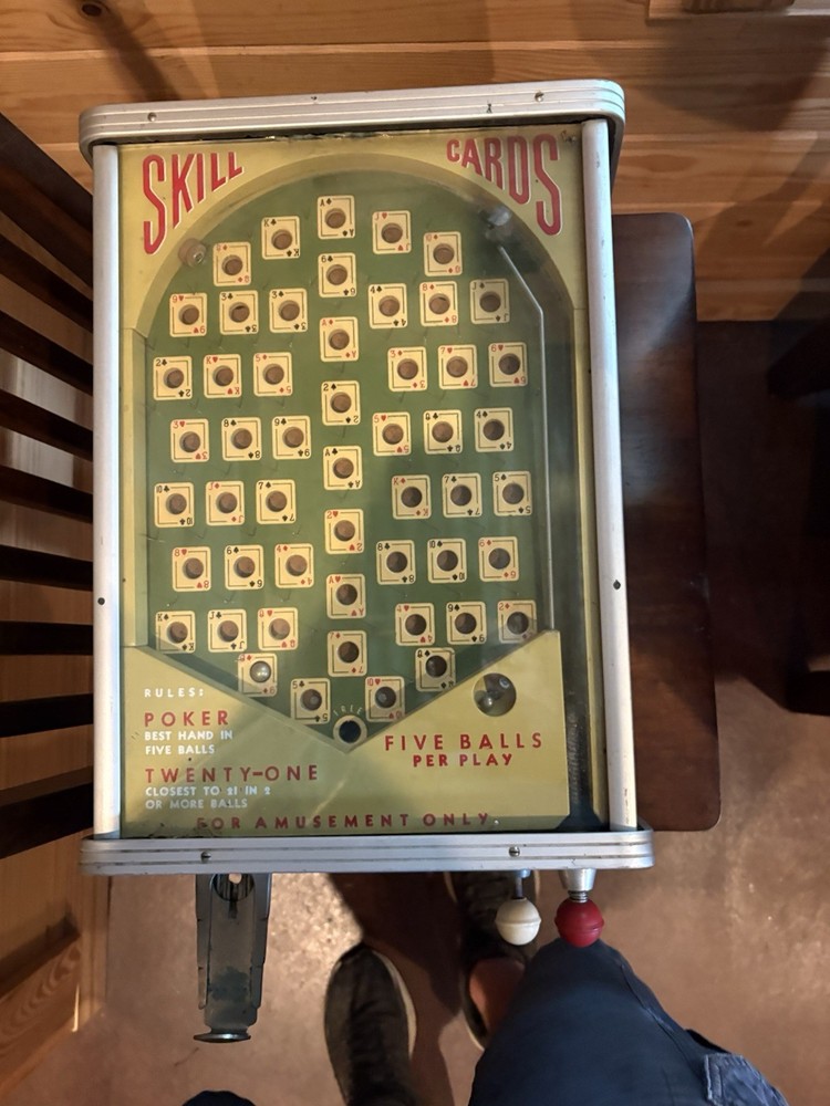 Antique “Hand”Pinball