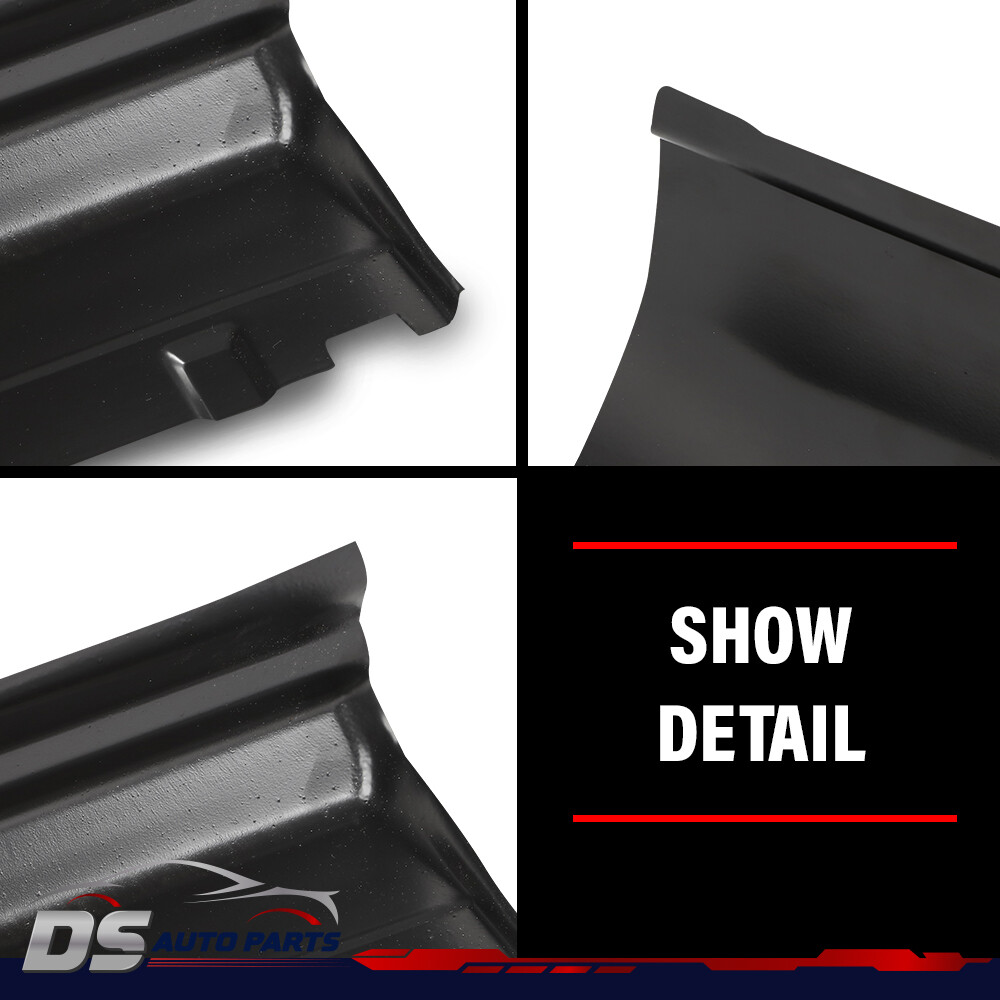 Fit For 14-18 Chevy Silverado GMC Sierra Double Cab Rocker Panels & Cab Corners