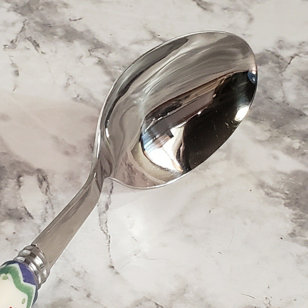 Pfaltzgraff Nordic Christmas Tablespoon Spoon Replacement Skier Flatware