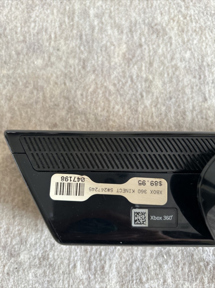 Microsoft Xbox 360 Kinect Connect Black Sensor Bar Model # 1414