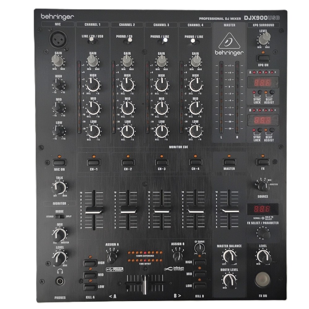 DJX900USB 5-Channel DJ Mixer