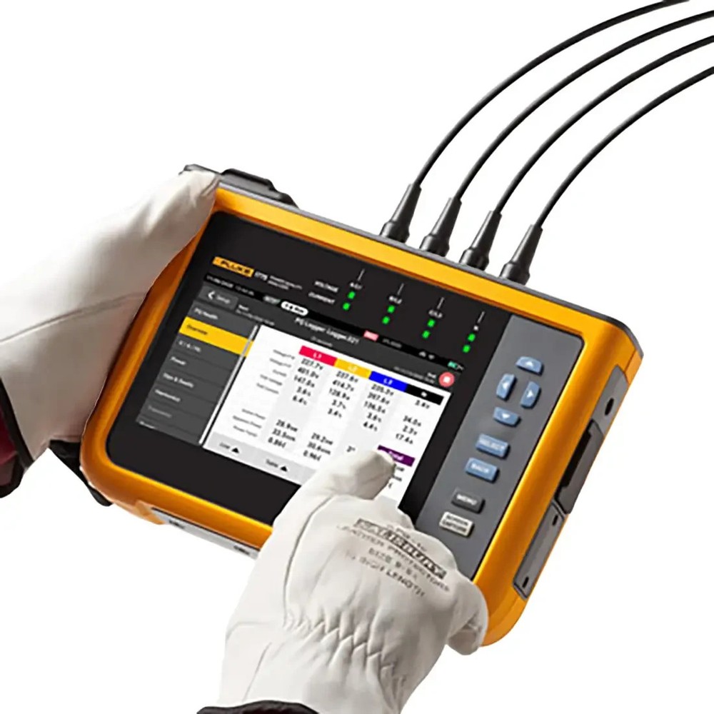 Fluke 1775 3-Phase Power Quality Analyzer, Soft Case, Flexible Probes