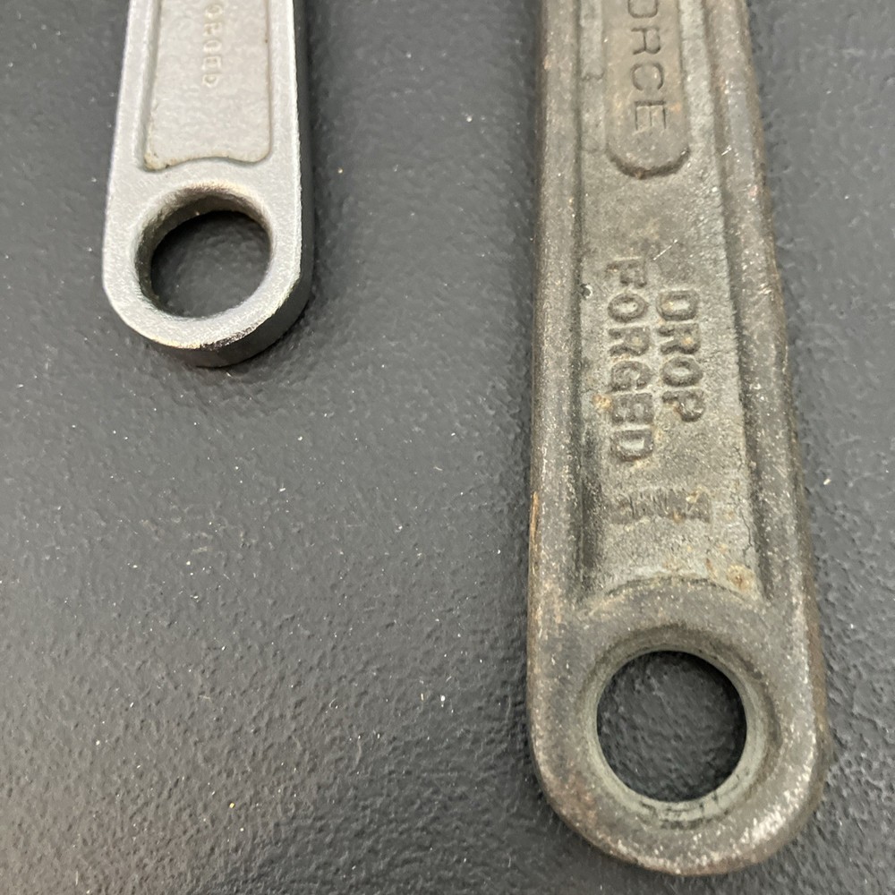Set of 2 Adjustable Wrench Tools - Taskforce 8” & Jensen 6"
