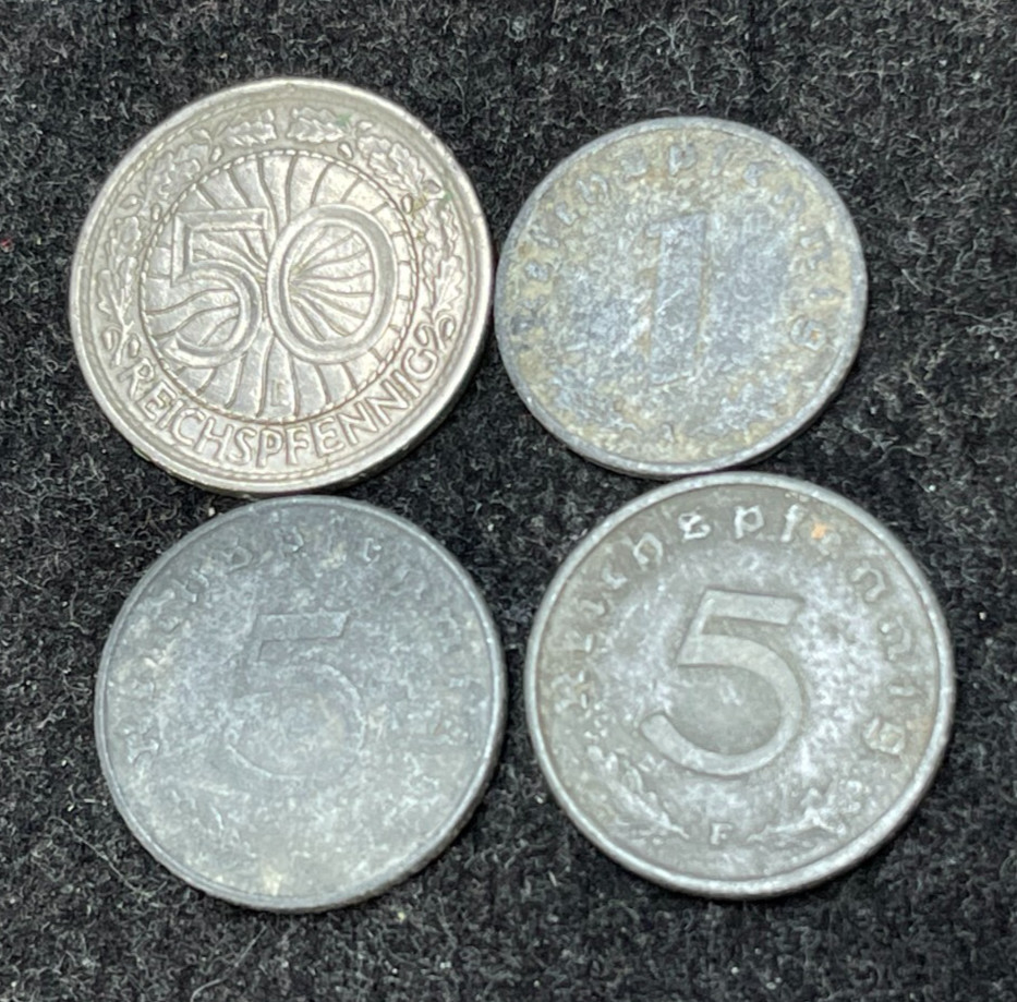 Early German 4 coins lot