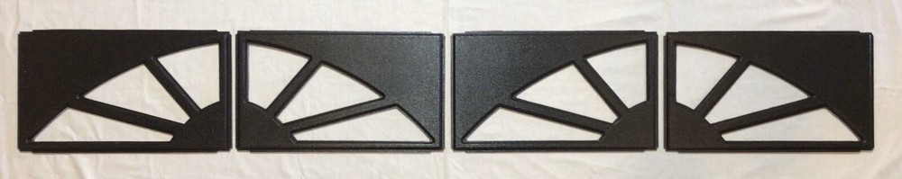 8 Clopay Sunray Replacement Insert Grille Short Panel Clopay Garage Door Black