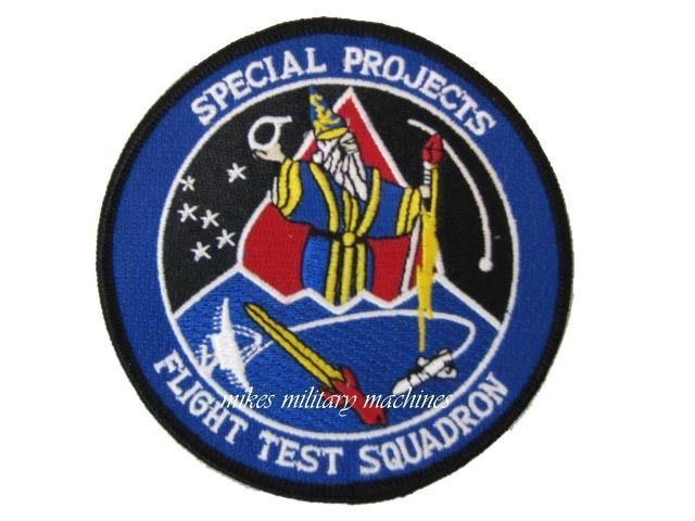Air Force Black Ops Flight Test Squadron Special Projects Area 51 Aviation Patch