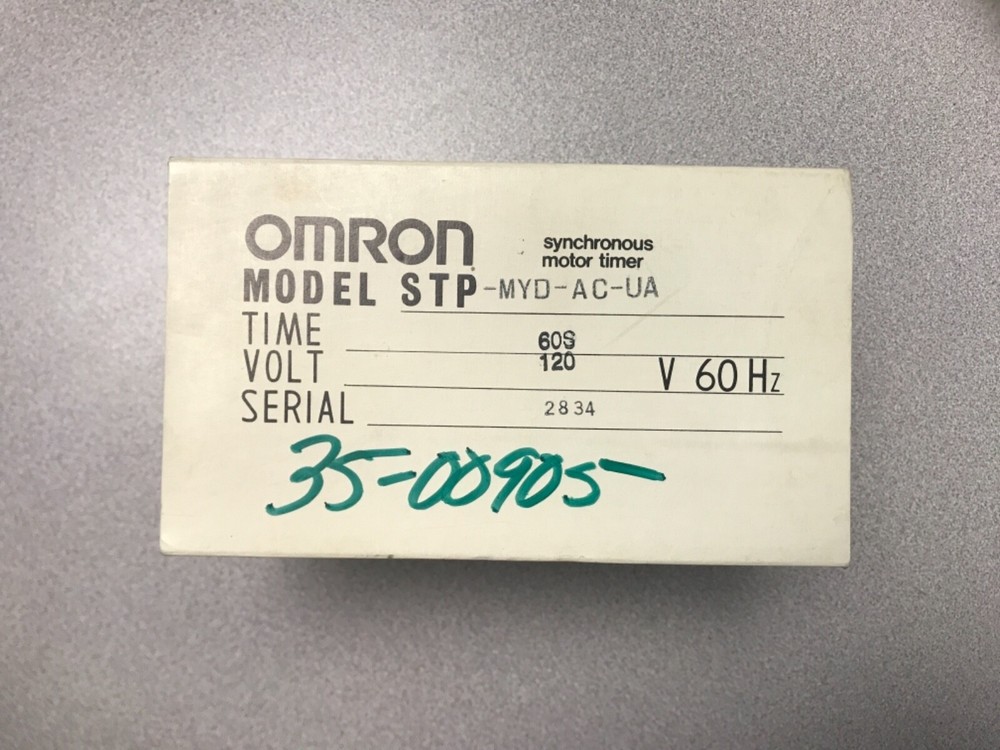 Omron STP-MYD-AC-UA Synchronous Motor Timer