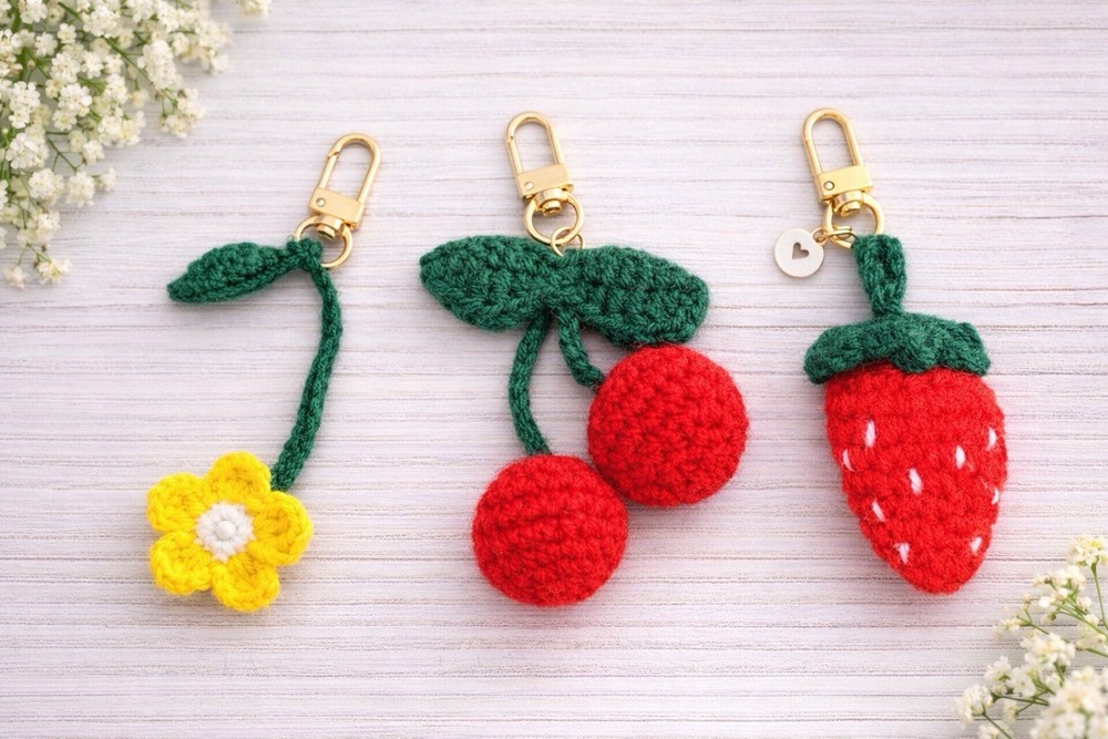 Crochet Bookmarks And Keychains
