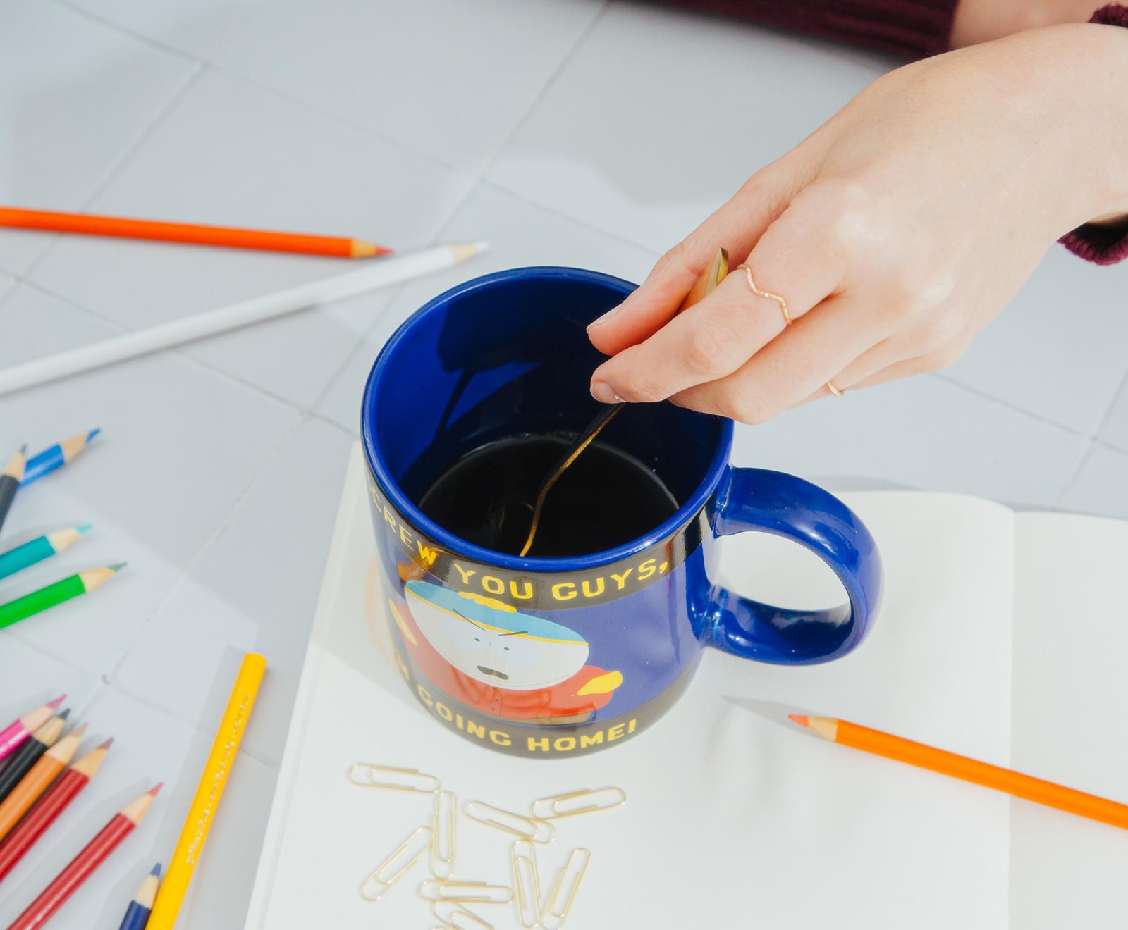 South Park Cartman "Going Home" Ceramic Mug | Holds 20 Ounces