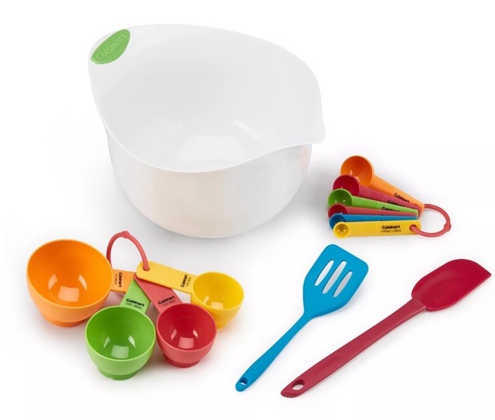 Cuisinart 13-pc. Essential Baking Set Multicolored-See Description-NEW