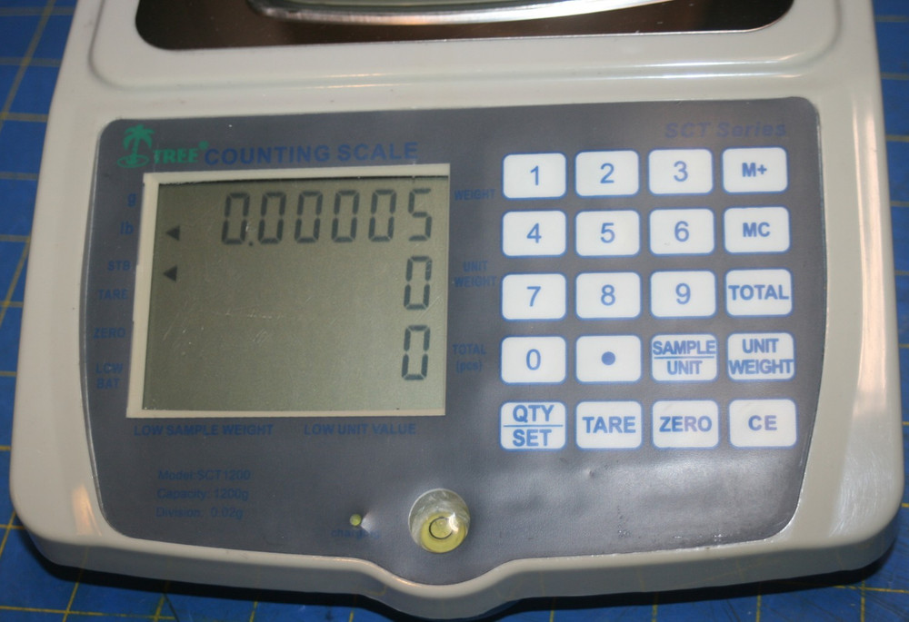 Tree SCT 600 Dedicated Counting Scale for Small Components - 600 g × 0.01 g