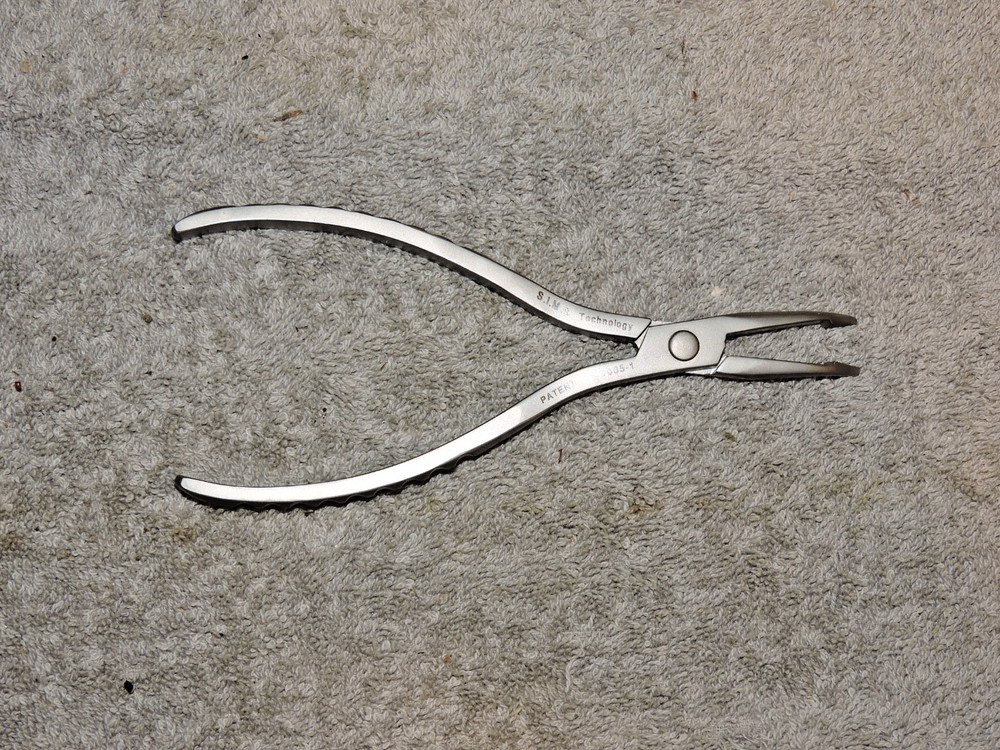 Spring-Loaded Weingart Angled Utility Plier Archwire Bending or Removing Tool