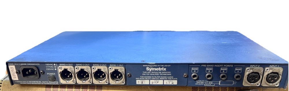 Symetrix 524E MultiMode Electronic Crossover