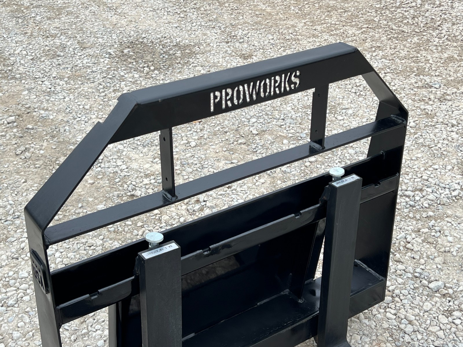 48" 2,200 Pound Pallet Forks Attachment Fits Mini Skid Steer Toro Dingo Kubota