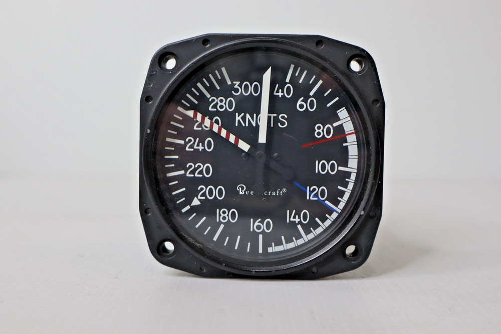 United Instruments 8230 Maximum Allowable Airspeed Indicator 101-384074-7