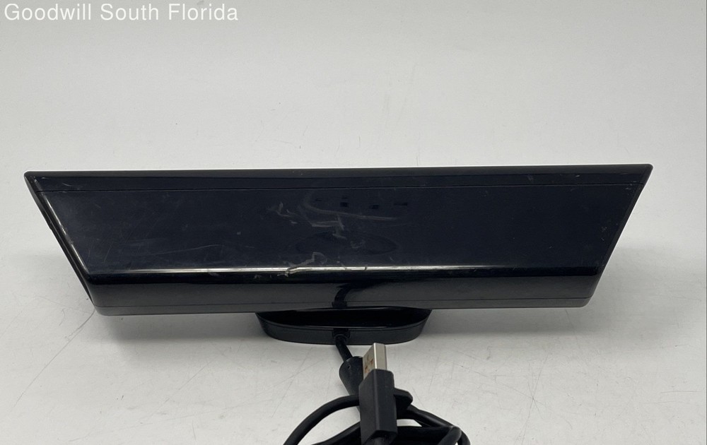 Microsoft Xbox 360 1414 Black Wired Video Gaming Kinect Sensor Bar Not Tested