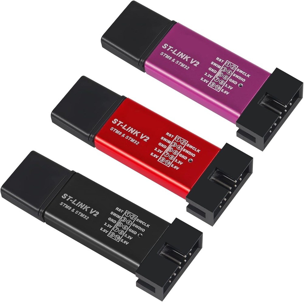 5Pcs ST Link V2 Programming Unit Mini STM8 STM32 Emulator Downloader with...