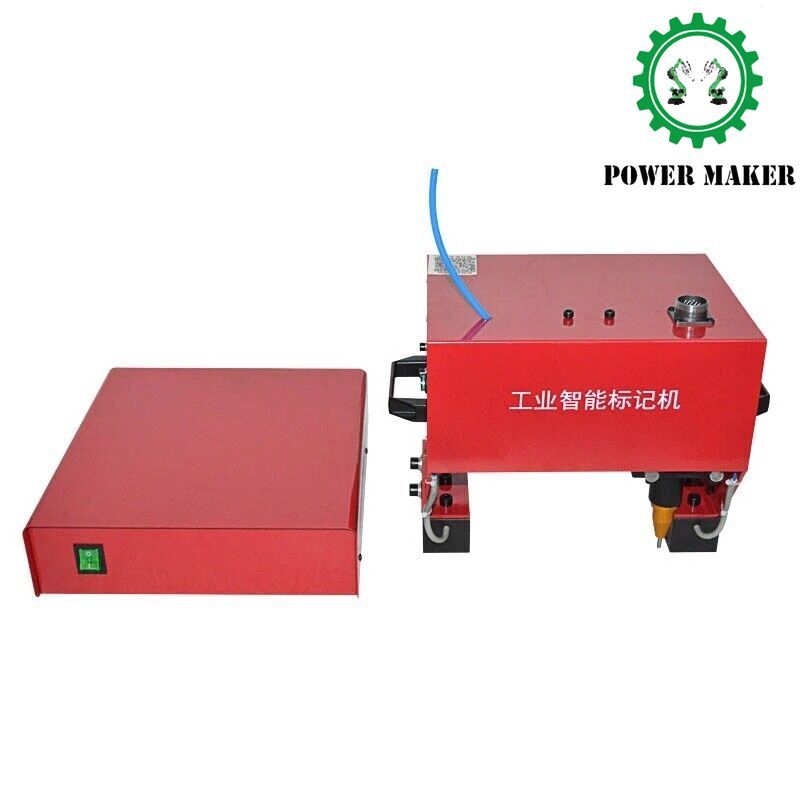 170*110 Pneumatic Dot Peen Marking Machine Vin Code Metal Steel Plate Coding