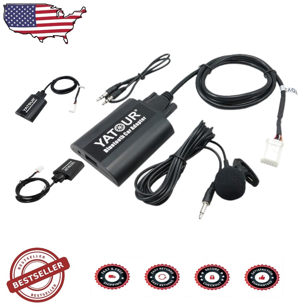 High-Fidelity Bluetooth Car Music Adapter for Toyota Lexus Seamless Connect