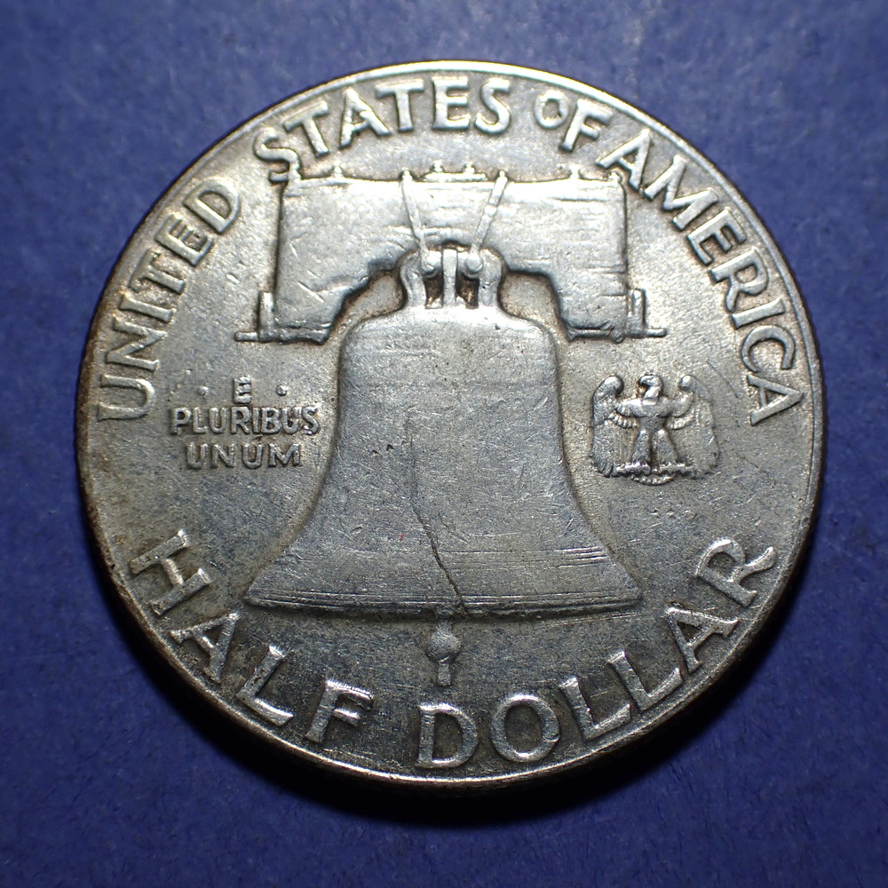 1948 Franklin Half VF+