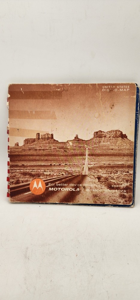 Vintage Motorola Dist-o-Map