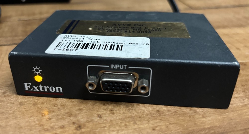 Extron Electronics P/2 DA2xi VGA Distribution Amplifier with power supply (B)