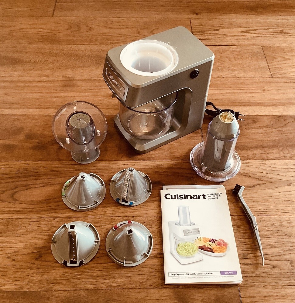 Cuisinart SSl-100GM Food Processor PrepExpress Silver Open Box