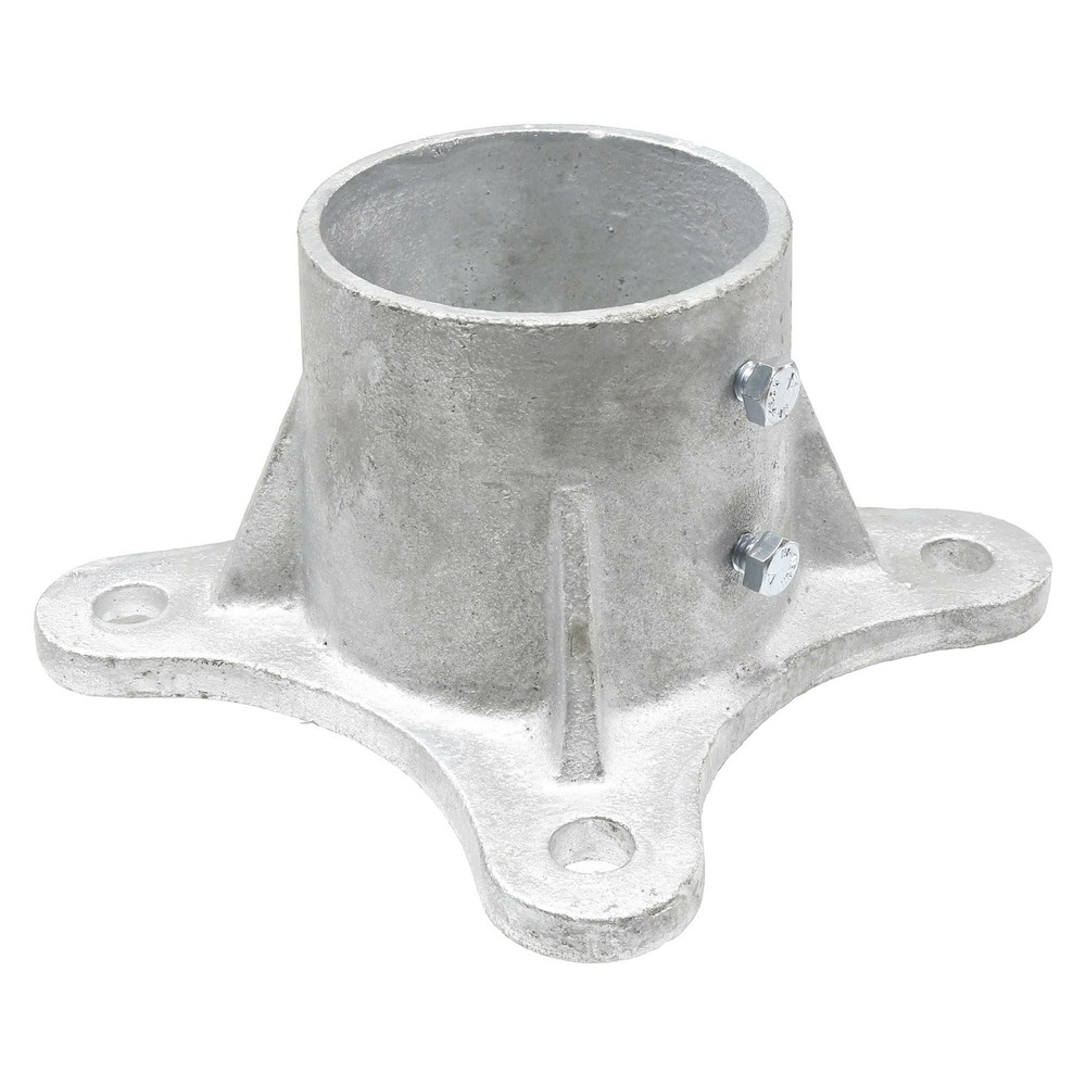 4" Floor Flange w/ 2 Set Screws