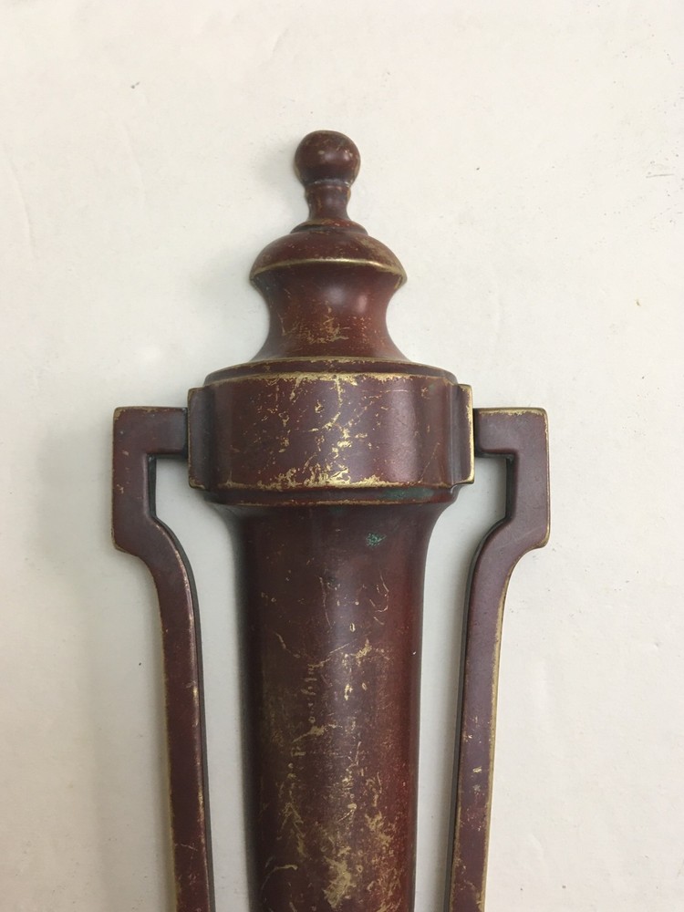 Old brass door knocker