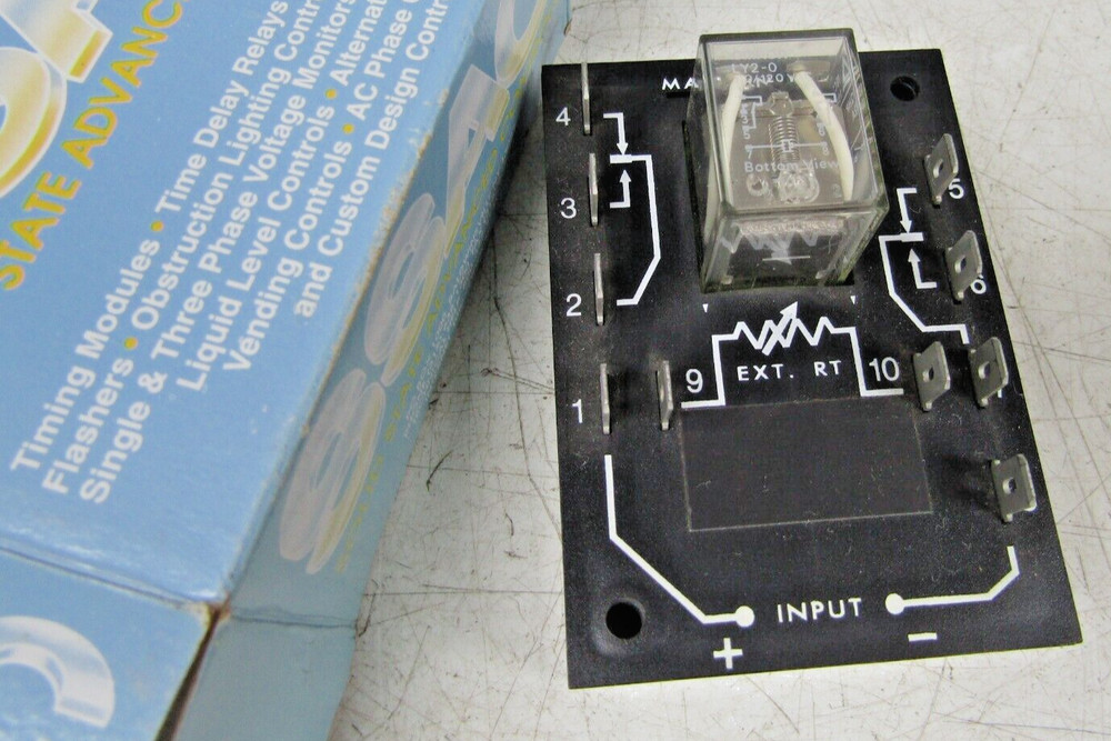 🔥NEW ENTRELEC 120VAC SOLID STATE TIMER TIME DELAY .6-60 SEC SSAC ERDM436 2600X