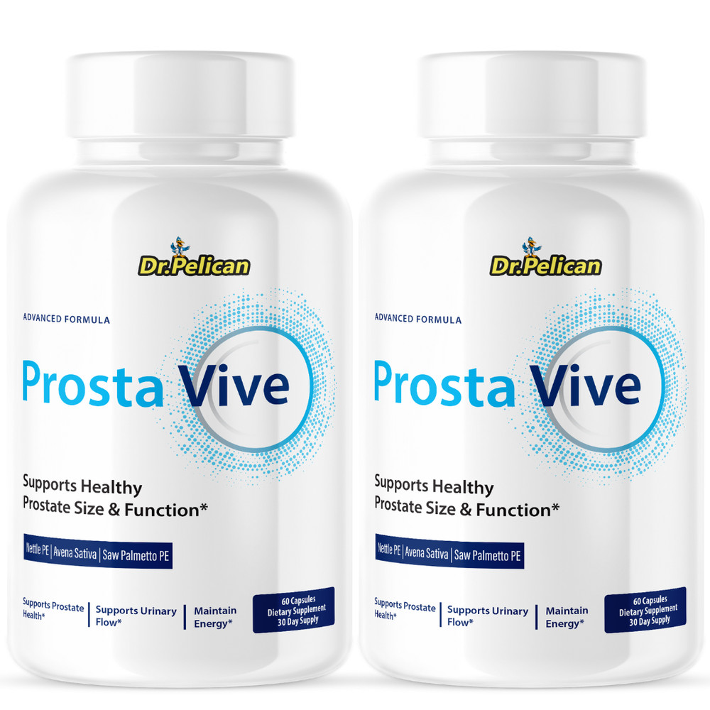 Prosta Vive - Prostate Support- 2 Bottles- 120 Capsules