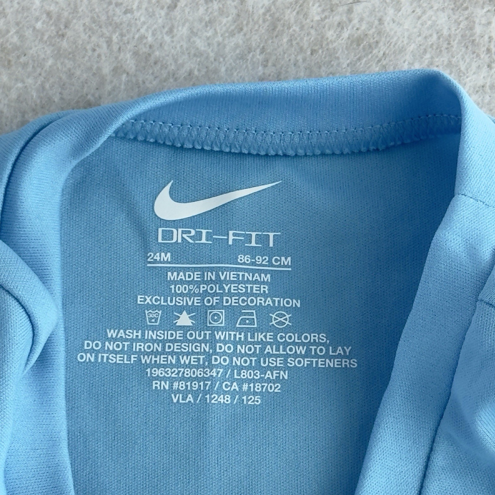 Nike Dri-Fit Baby Girl 2PC Shorts Outfit 24 Months Athletic Set Summer NWT NEW