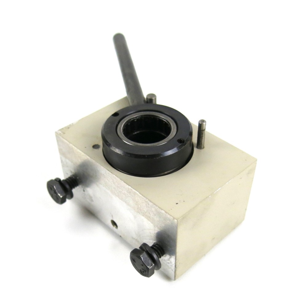 Darex E-90 End Mill Sharpener Feed Knob Lever Bracket Assy