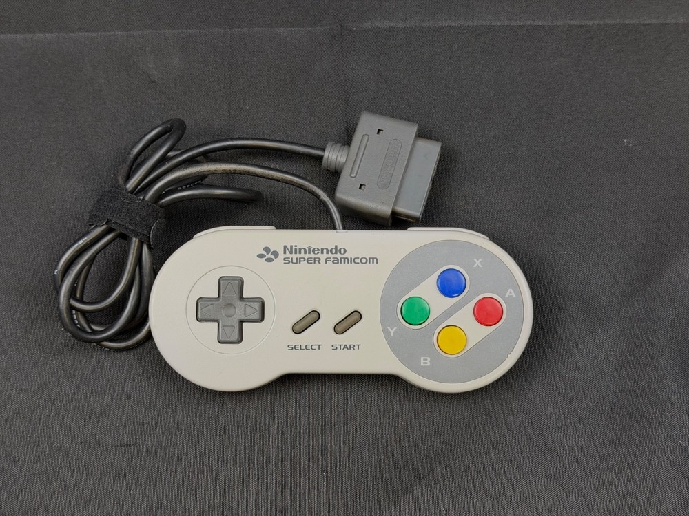 Nintendo Super Famicom SFC/SNES Controller OEM Authentic Cleaned - Grade A