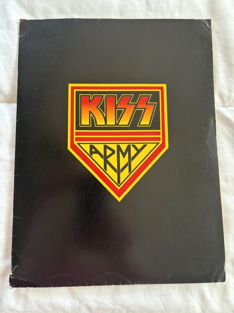 Vintage Original 1976 KISS Army Membership Kit Photos and Newsletters