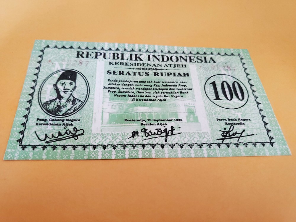 Indonesia note rare