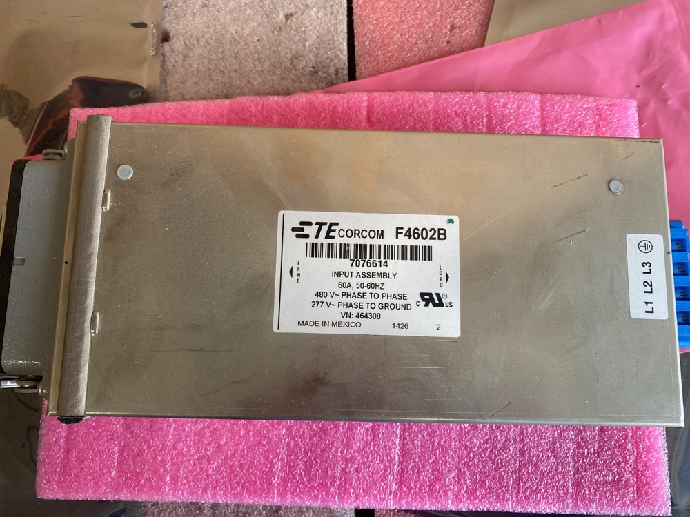 Sun Oracle 7076614 60A 3-Phase AC Input EMI Filter Assembly M5-32