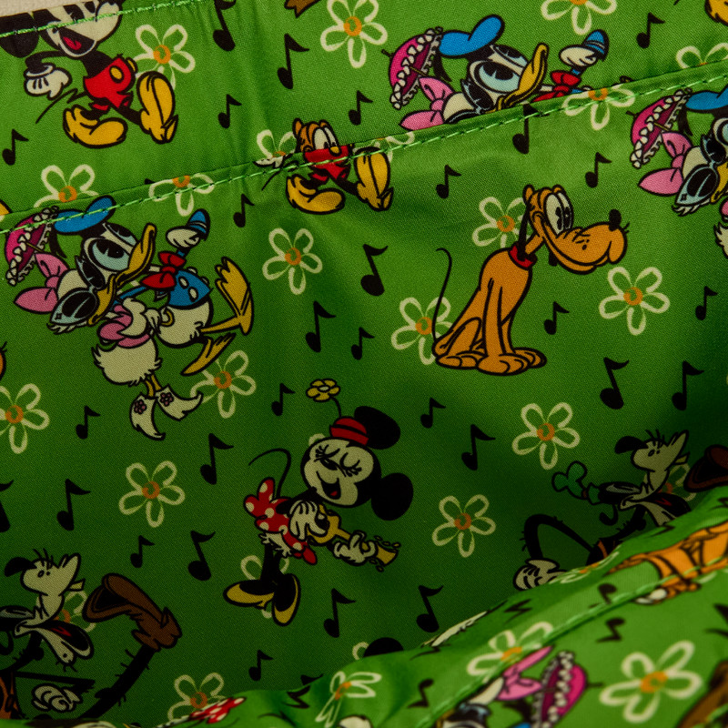 Disney Loungefly Mickey & Friends Park Day Convertible Backpack Tote Crossbody