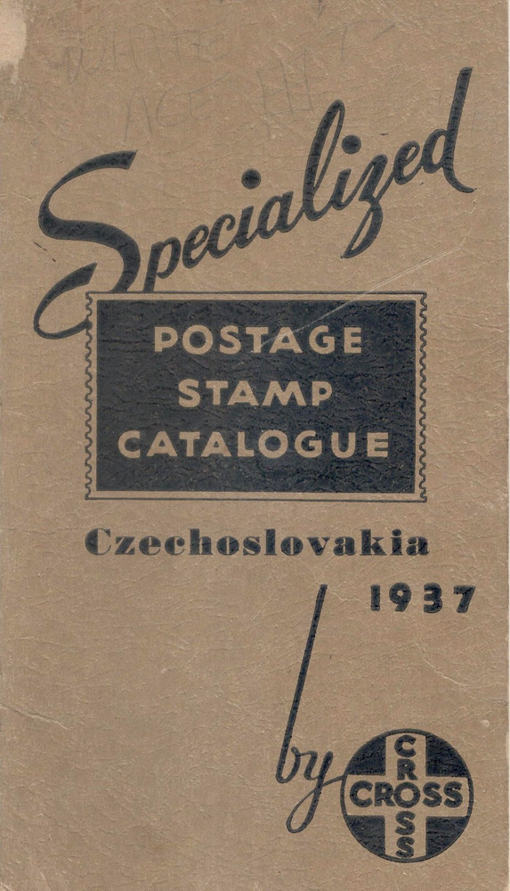 Cross Specialized Postage Stamp Catalogue, Czechoslovakia 1937, Rare Find