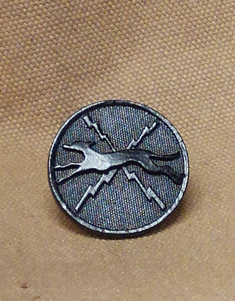 WWI US Postal Greyhound(Courier/ Mail man)Collar Disk