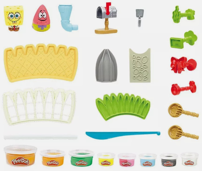 [PLAY DOH] Builder Series SpongeBob Squarepants Pineapple House / Express