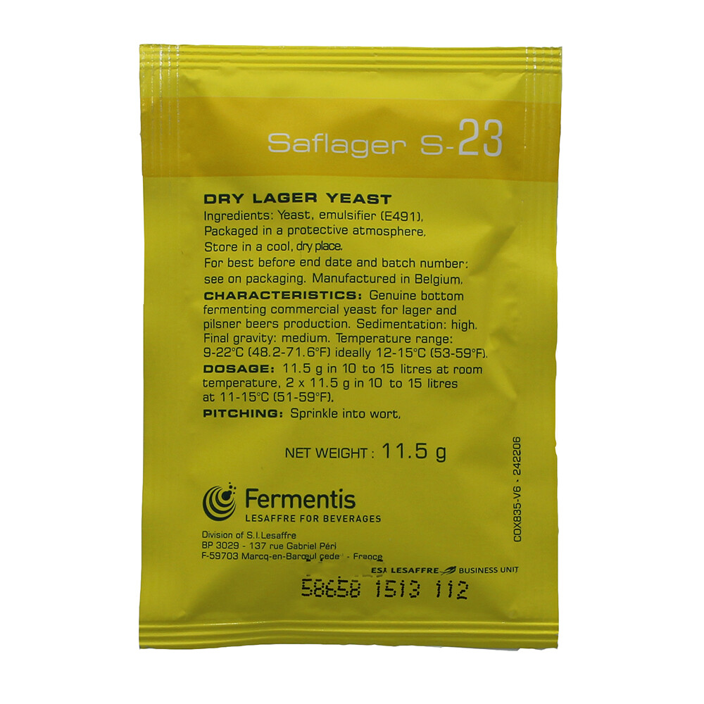 Saflager S-23 (11.5 grams)