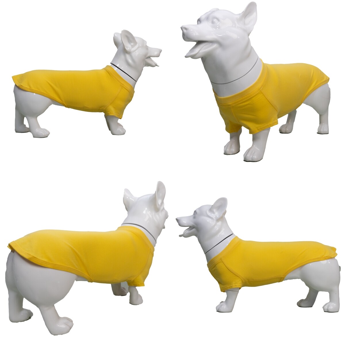 Pet Clothing Dog Costumes Basic Blank T-Shirt Tee Shirts for Large Small Dogs