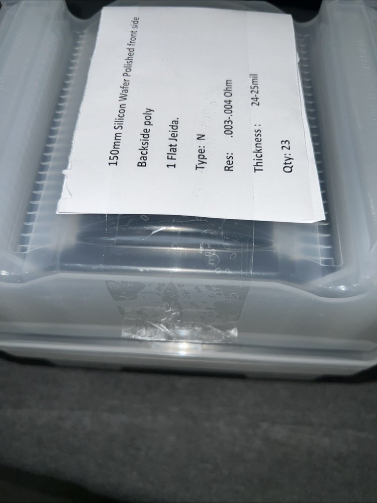 150mm Silicon Wafer Frontside Polished