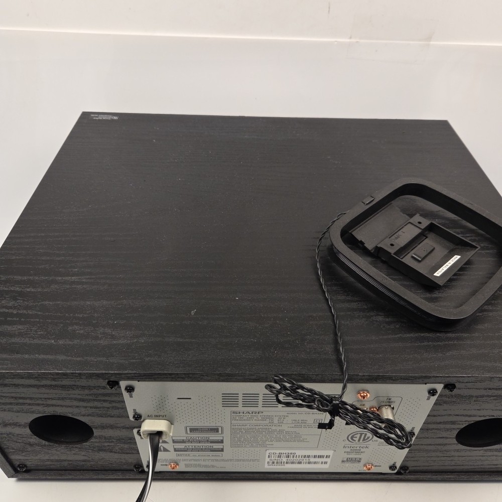 Sharp Compact Disc Stereo 5 CD Changer CD-BH350 AM/FM Bluetooth USB