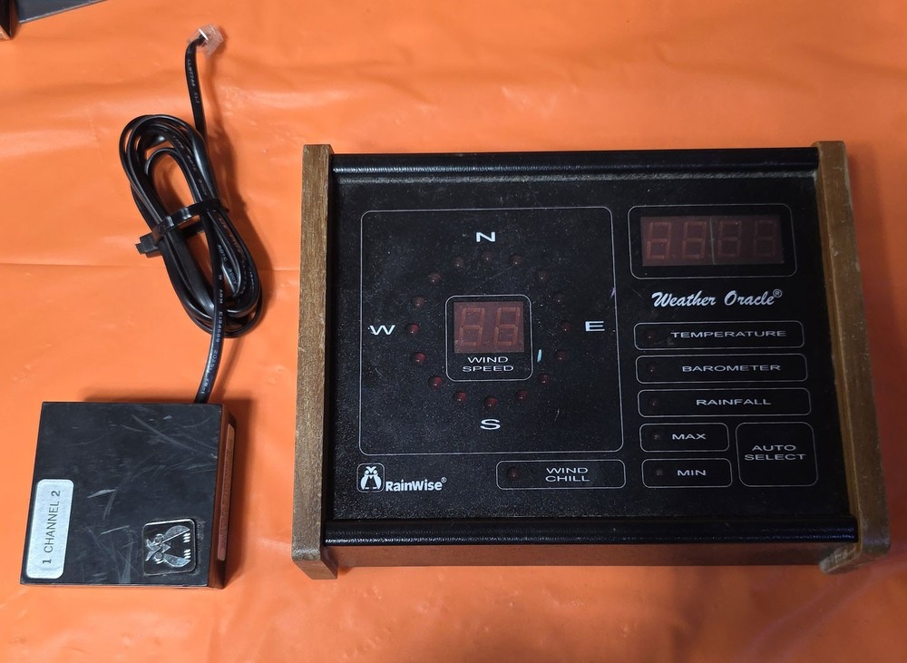 Rainwise Weather Oracle Display & Attachment - WoW L@@K!!