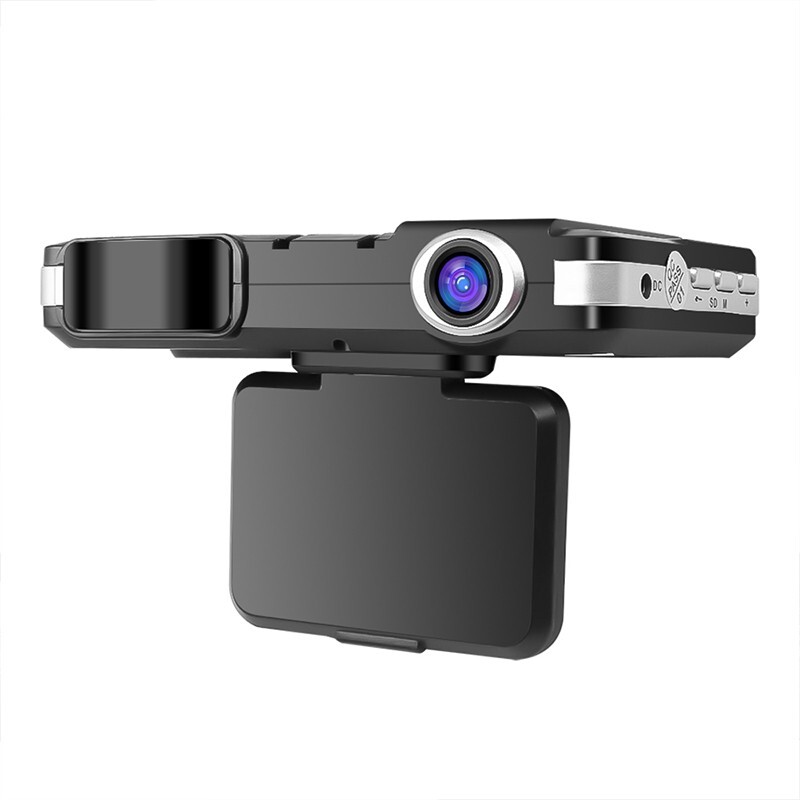 2in1 Car Dash Cam DVR & Radar Detector 170 Degree Angle G-sensor 720P 2''Screen